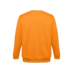 Unisex Sweatshirt aus Polyester und Baumwolle, 300 g/m2, THC Delta farbe orange dritte Ansicht