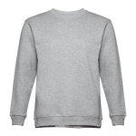 Unisex Sweatshirt aus Polyester und Baumwolle, 300 g/m2, THC Delta farbe grau mamoriert