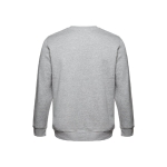 Unisex Sweatshirt aus Polyester und Baumwolle, 300 g/m2, THC Delta farbe grau mamoriert dritte Ansicht