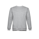 Unisex Sweatshirt aus Polyester und Baumwolle, 300 g/m2, THC Delta farbe grau mamoriert