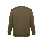 Unisex Sweatshirt aus Polyester und Baumwolle, 300 g/m2, THC Delta farbe militärgrün dritte Ansicht