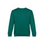 Unisex Sweatshirt aus Polyester und Baumwolle, 300 g/m2, THC Delta farbe dunkelgrün zweite Ansicht