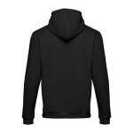 Sweatshirt mit Kängurutasche u.a. aus Baumwolle, 320 g/m2, THC Moskau farbe schwarz/grau