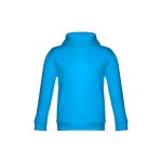 Kinder-Sweatshirt aus Baumwolle und Polyester, 320 g/m2, THC Phoenix Kids farbe cyan-blau zweite Ansicht