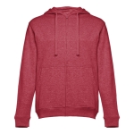 Sweatshirts für Siebdruck u.a. aus Baumwolle, 320 g/m2, THC Amsterdam farbe marmorrot