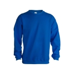 Günstiges Sweatshirt aus Baumwolle und Polyester, 280 g/m2, Keya farbe blau erste Ansicht