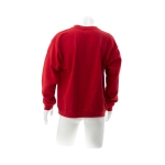 Günstiges Sweatshirt aus Baumwolle und Polyester, 280 g/m2, Keya farbe rot vierte Ansicht