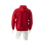 Günstige Sweatshirts mit Kapuze u.a. aus Baumwolle, 280 g/m2, Keya farbe rot vierte Ansicht