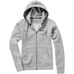 Hochwertiges Damen-Sweatshirt mit Kapuze, 300 g/m2, Elevate Life Ansicht mit Siebdruck