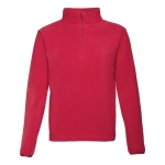 Unisex-Fleecejacke aus Polyester für Mitarbeiter, 260 g/m2, THC Vienna farbe rot