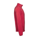 Unisex-Fleecejacke aus Polyester für Mitarbeiter, 260 g/m2, THC Vienna farbe rot vierte Ansicht