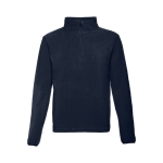 Unisex-Fleecejacke aus Polyester für Mitarbeiter, 260 g/m2, THC Vienna farbe marineblau zweite Ansicht