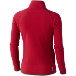 Damenjacke aus Mikrofaser, 190 g/m2, Elevate Life, Größe farbe rot Rückansicht