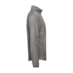 Fleecejacke besticken aus Polyester, 260 g/m2, THC Helsinki farbe grau vierte Ansicht