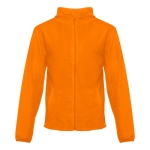 Fleecejacke besticken aus Polyester, 260 g/m2, THC Helsinki farbe orange