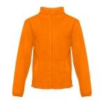 Fleecejacke besticken aus Polyester, 260 g/m2, THC Helsinki farbe orange zweite Ansicht