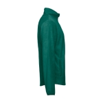 Fleecejacke besticken aus Polyester, 260 g/m2, THC Helsinki farbe dunkelgrün vierte Ansicht