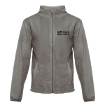 Fleecejacke besticken aus Polyester, 260 g/m2, THC Helsinki Ansicht mit Druckbereich