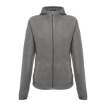 Taillierte Damen-Fleecejacke aus Polyester, 260 g/m2, THC Helsinki farbe grau