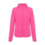 Taillierte Damen-Fleecejacke aus Polyester, 260 g/m2, THC Helsinki farbe rosa zweite Ansicht