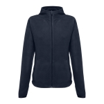 Taillierte Damen-Fleecejacke aus Polyester, 260 g/m2, THC Helsinki farbe marineblau