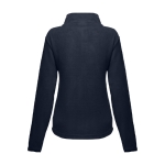 Taillierte Damen-Fleecejacke aus Polyester, 260 g/m2, THC Helsinki farbe marineblau dritte Ansicht