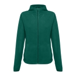 Taillierte Damen-Fleecejacke aus Polyester, 260 g/m2, THC Helsinki farbe dunkelgrün