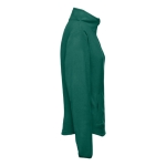 Taillierte Damen-Fleecejacke aus Polyester, 260 g/m2, THC Helsinki farbe dunkelgrün vierte Ansicht