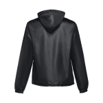 Unisex Basic-Windbreakerjacke aus Polyester, 65 g/m2, THC Dublin farbe schwarz dritte Ansicht