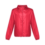 Unisex Basic-Windbreakerjacke aus Polyester, 65 g/m2, THC Dublin farbe rot zweite Ansicht