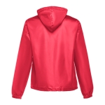 Unisex Basic-Windbreakerjacke aus Polyester, 65 g/m2, THC Dublin farbe rot