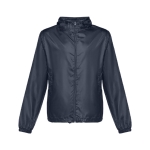 Unisex Basic-Windbreakerjacke aus Polyester, 65 g/m2, THC Dublin farbe marineblau zweite Ansicht