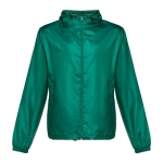 Unisex Basic-Windbreakerjacke aus Polyester, 65 g/m2, THC Dublin farbe dunkelgrün