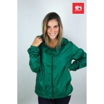 Unisex Basic-Windbreakerjacke aus Polyester, 65 g/m2, THC Dublin farbe dunkelgrün Stimmungsbild