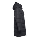 Gepolsteter Unisex-Parka aus Polyester für Mitarbeiter, THC Brussels farbe schwarz