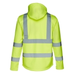 Warnweste mit Kapuze in Neonfarbe, 320 g/m2, THC Zagreb Work farbe neongelb