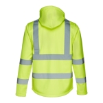 Warnweste mit Kapuze in Neonfarbe, 320 g/m2, THC Zagreb Work farbe neongelb