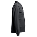 Arbeitsjacke im legeren Look aus Baumwolle, 240 g/m2, THC Bratislava farbe schwarz vierte Ansicht