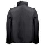 Arbeitsjacke, umwandelbar in Weste aus Polyester, 170 g/m2, THC Astana farbe schwarz dritte Ansicht