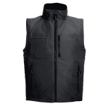 Arbeitsjacke, umwandelbar in Weste aus Polyester, 170 g/m2, THC Astana farbe schwarz fünfte Ansicht