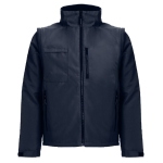 Arbeitsjacke, umwandelbar in Weste aus Polyester, 170 g/m2, THC Astana farbe marineblau zweite Ansicht