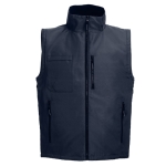 Arbeitsjacke, umwandelbar in Weste aus Polyester, 170 g/m2, THC Astana farbe marineblau fünfte Ansicht