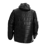 Wasserdichte Windjacke mit Logo aus Polyester, MKT Luzat farbe schwarz