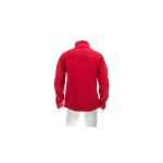 Softshelljacke mit Elastan als Werbegeschenk, 300 g/m2, MKT Molter farbe rot vierte Ansicht