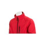 Softshelljacke mit Elastan als Werbegeschenk, 300 g/m2, MKT Molter farbe rot sechste Ansicht