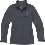 Atmungsaktive Jacke in vielen Farben Polyester, 270 g/m2, Elevate Life Ansicht mit Siebdruck