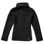 Damen-Softshelljacke mit Kapuze aus Polyester, 300 g/m2, Elevate Life farbe schwarz