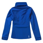 Damen-Softshelljacke mit Kapuze aus Polyester, 300 g/m2, Elevate Life farbe blau