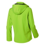 Damen-Softshelljacke mit Kapuze aus Polyester, 300 g/m2, Elevate Life dritte Rückansicht