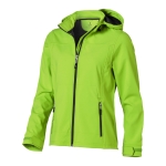 Damen-Softshelljacke mit Kapuze aus Polyester, 300 g/m2, Elevate Life